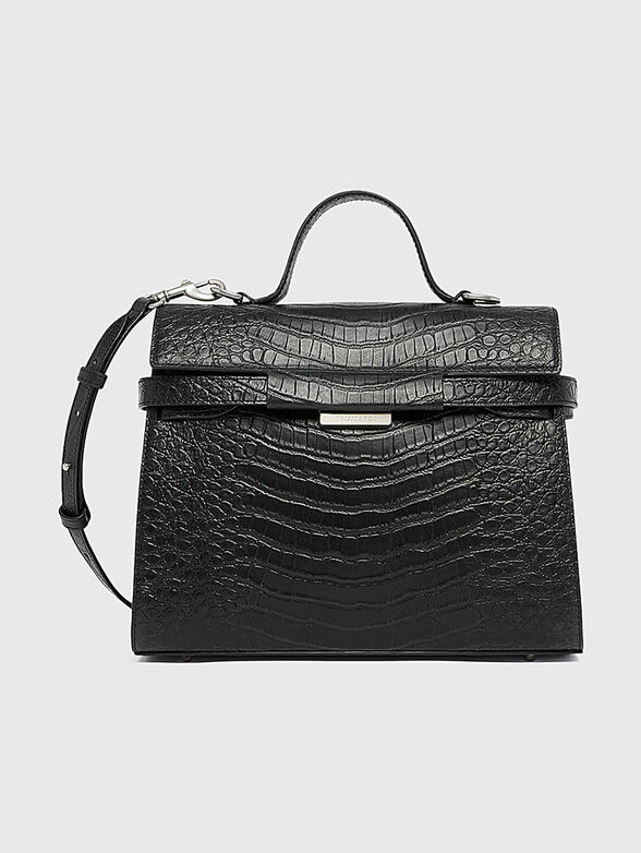 Leather bag with long strap - 1