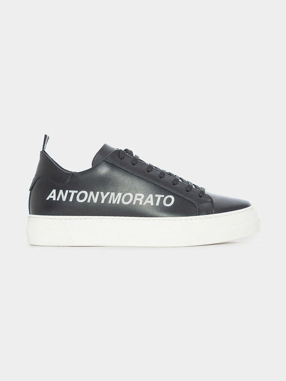 SCREEN leather sneakers - 1