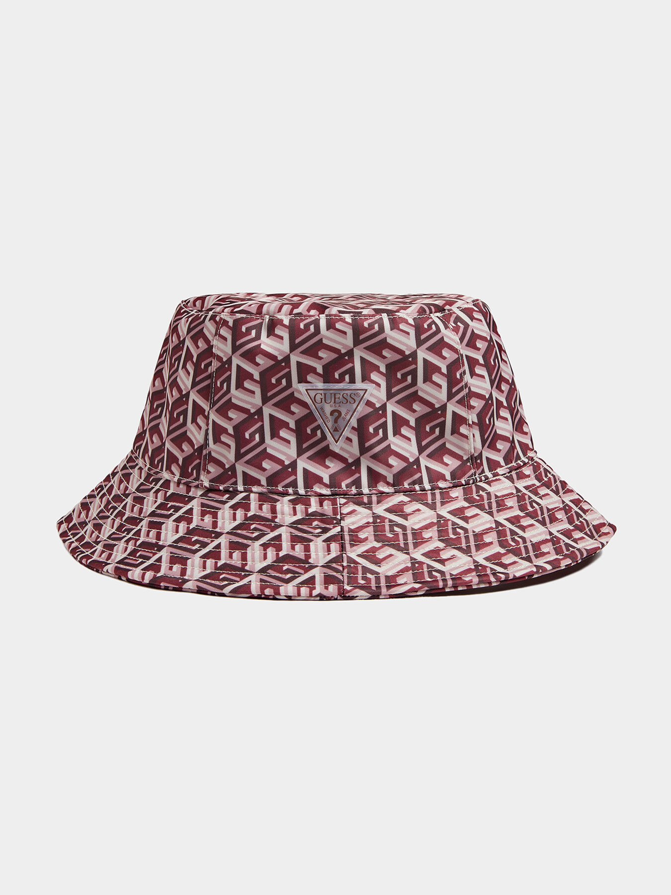 DARIA hat with monogrammed print brand GUESS