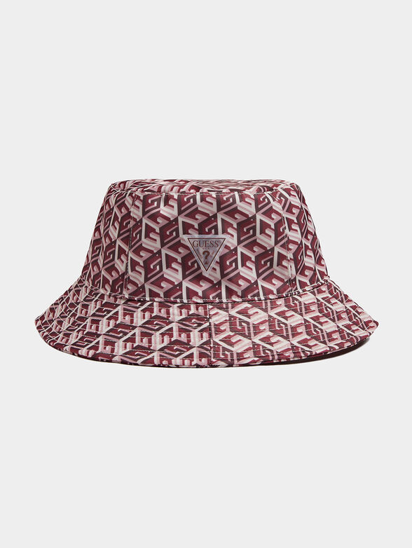 DARIA hat with monogrammed print - 1