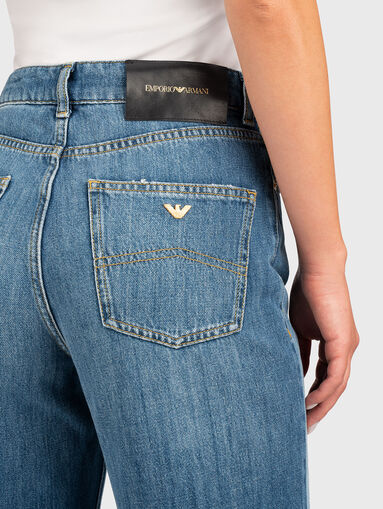 High waisted wide leg jeans - 3
