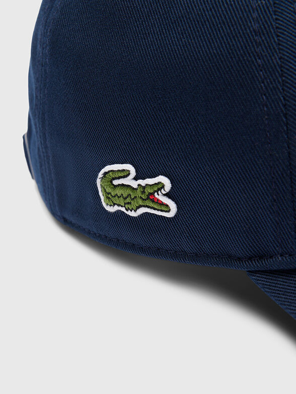 Baseball cap with accent logo - 4