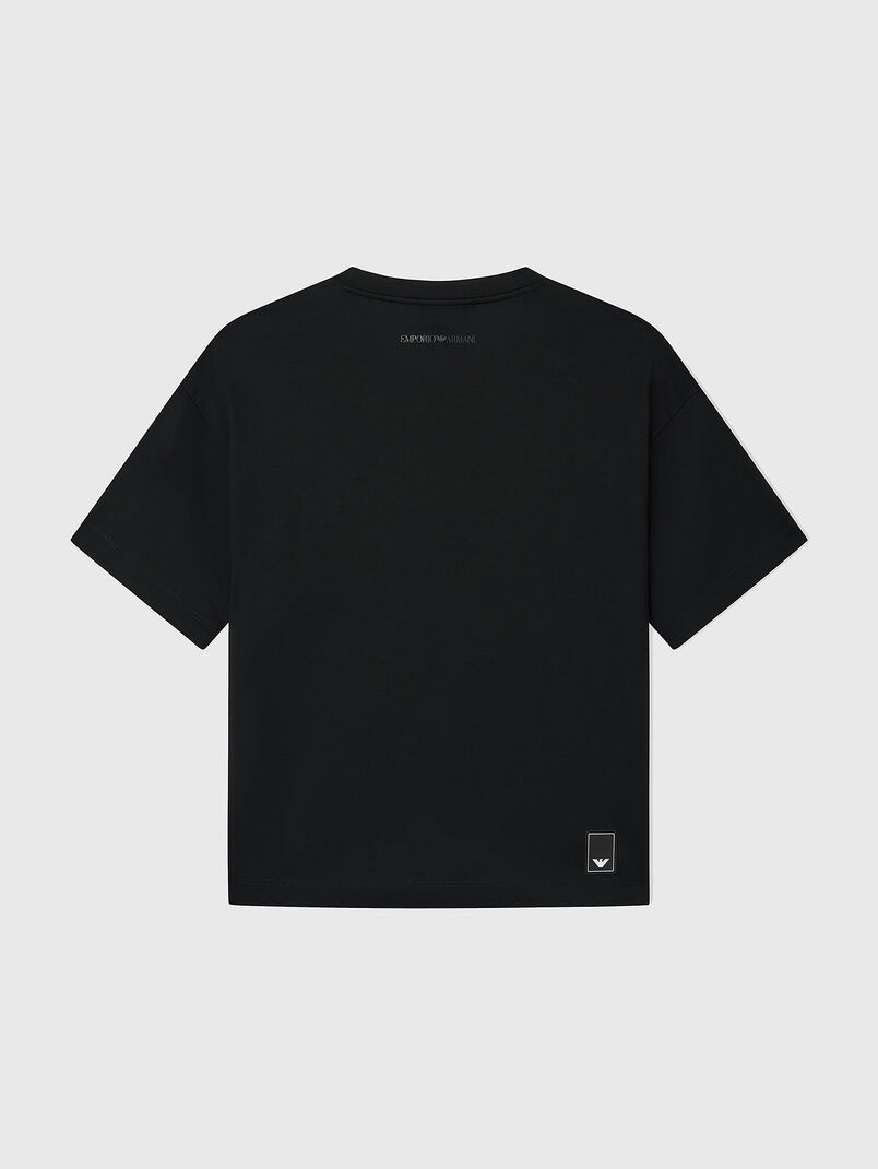 Cotton T-shirt with logo detail - 3