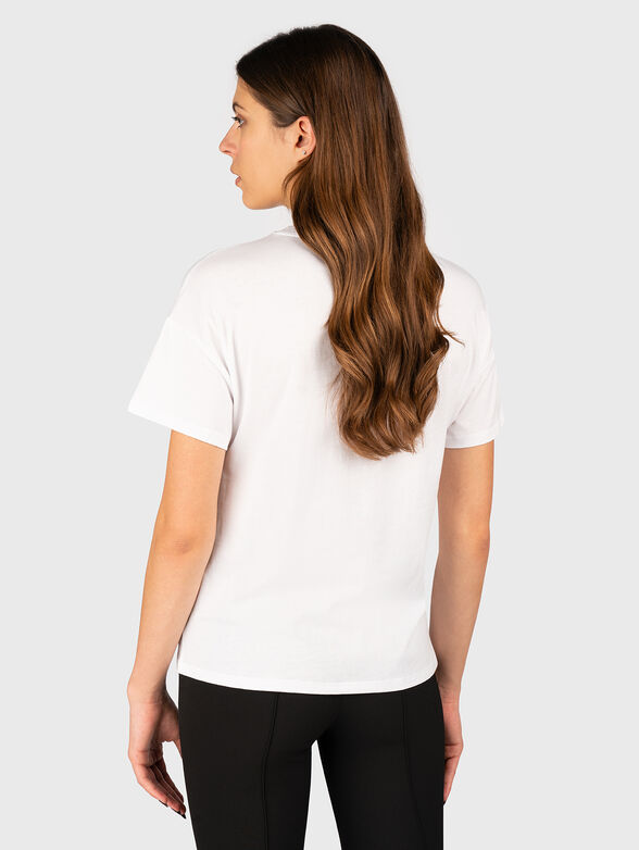 T-shirt with appliqued sequins - 3