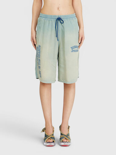 D-ENIMOS unisex short denim shorts - 3