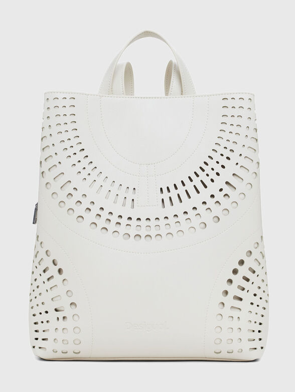 Backpack with perforated details - 1