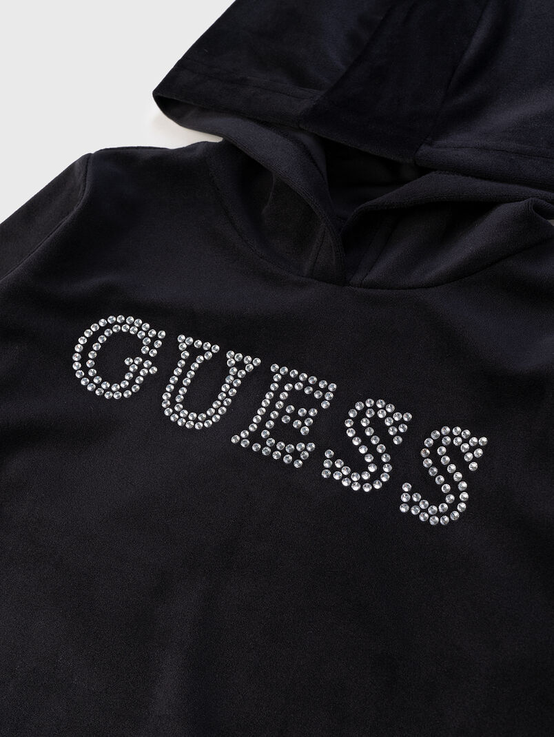 MINI ME sweatshirt with rhinestones   - 3