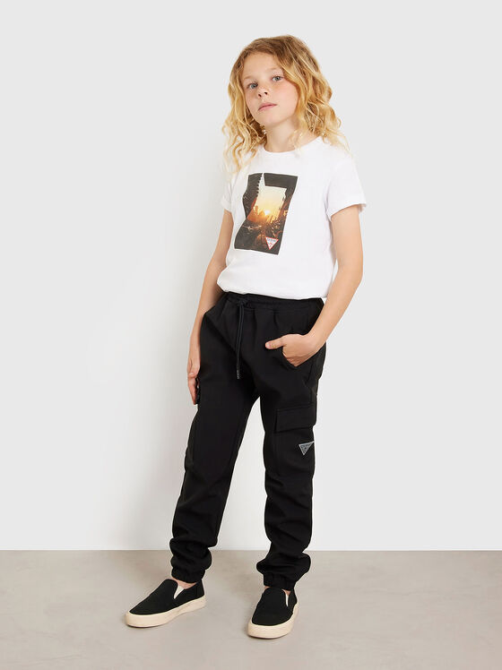 Black cargo pants - 1