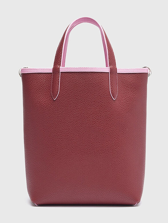 Two-faced bag with a carrier bag and mini logo - 4