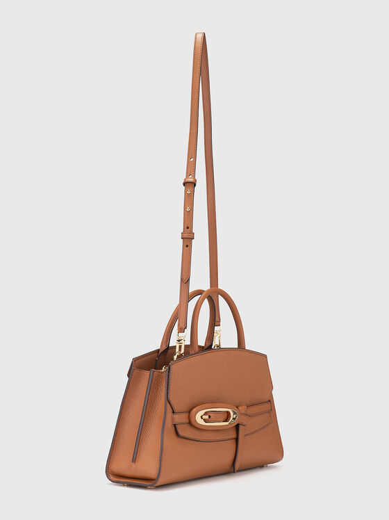 Big leather bag with accent detail - 2