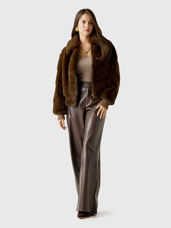 MAYA faux leather jacket - 2