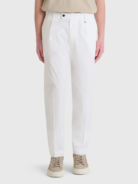 GAEL straight trousers in cotton - 1