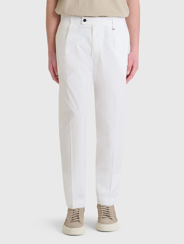 GAEL straight trousers in cotton - 0