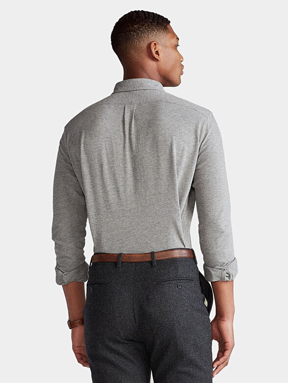 Cotton grey shirt - 3
