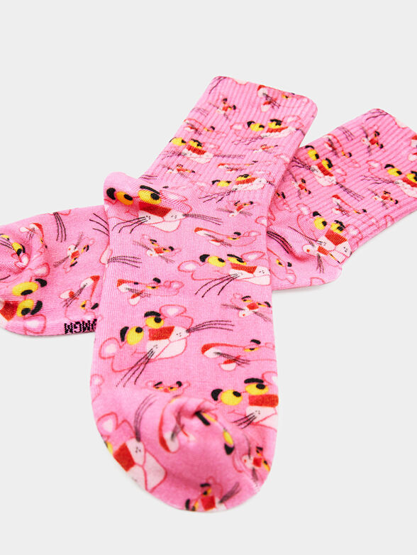 Socks with Pink Panther print - 3