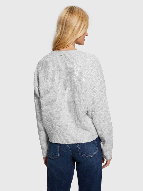 RILEY knitted cardigan with sequins - 2