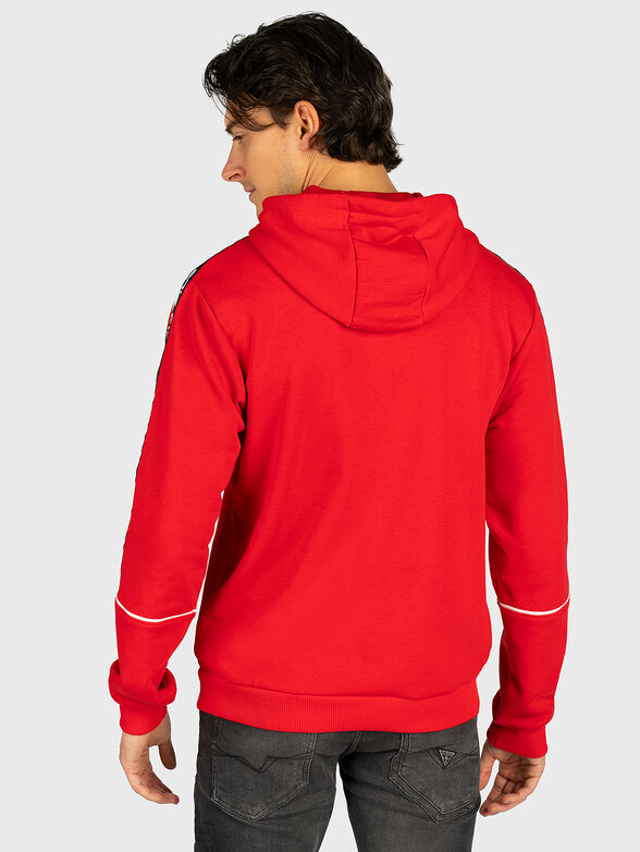 TEFO black sweatshirt with logo branding  - 3