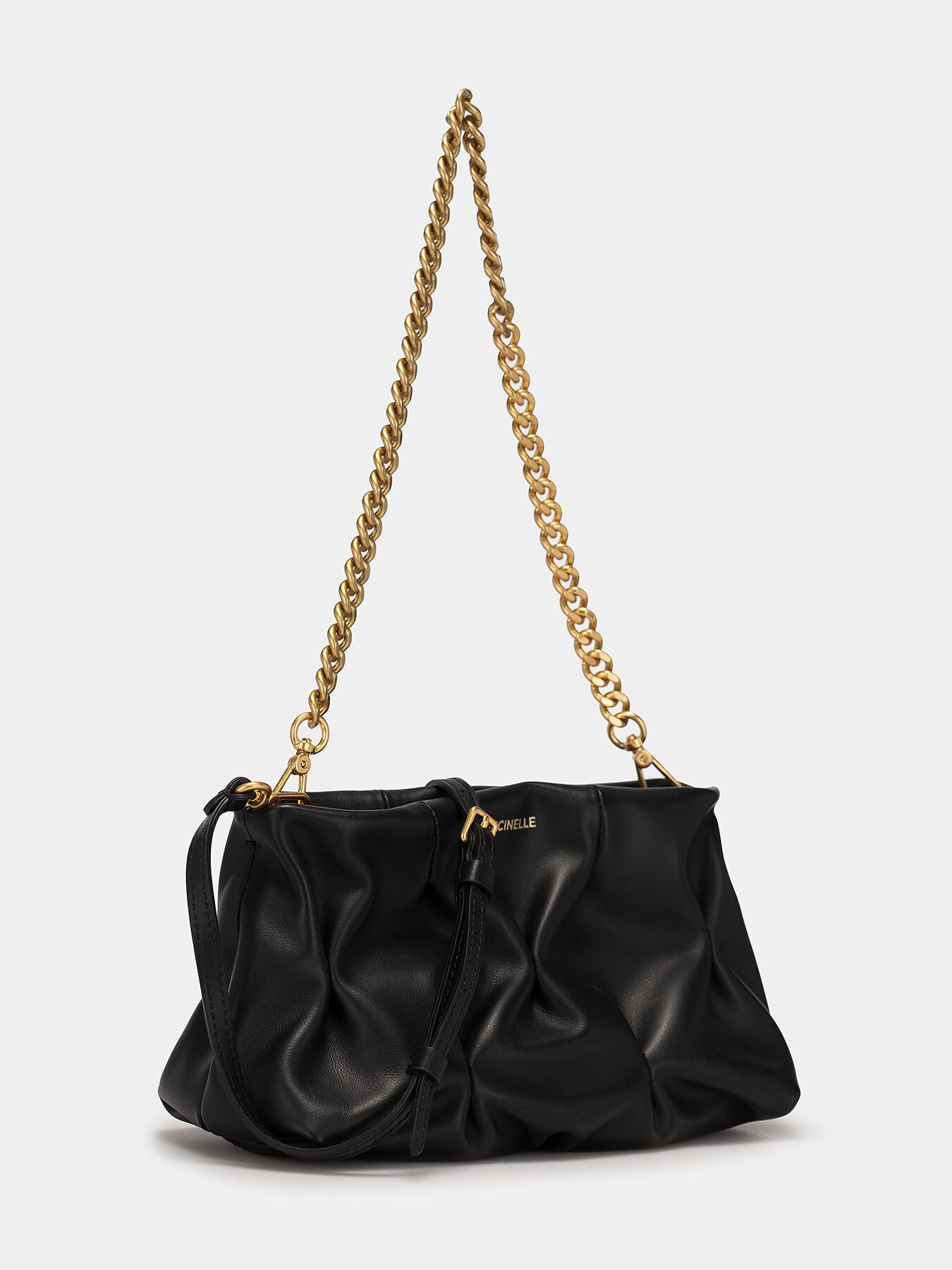 OPHELIE leather bag with pinched detailing brand COCCINELLE