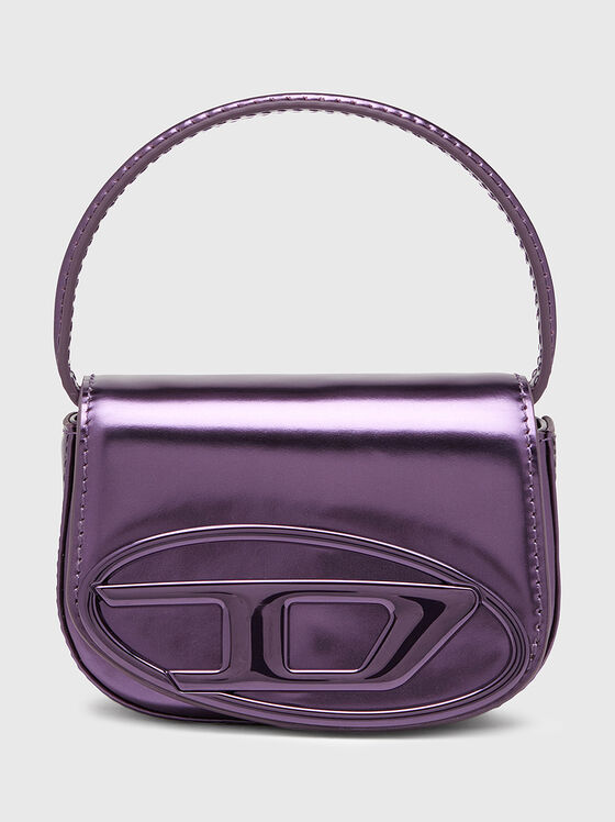 Малка кожена чанта 1DR-XS-S с овално лого - 1