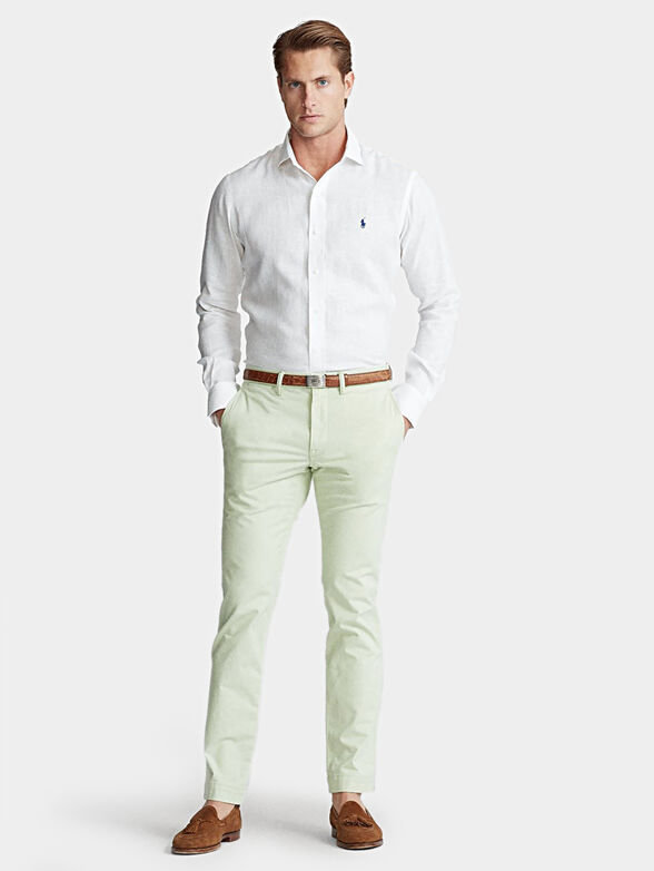 White linen shirt - 2