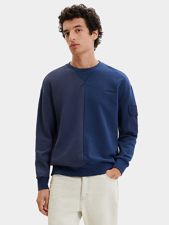 Пуловер BRUNO с акцентни джобове - 1