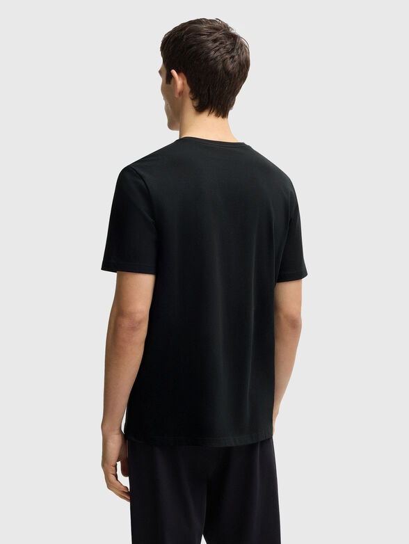 Cotton T-shirt with logo detail - 3