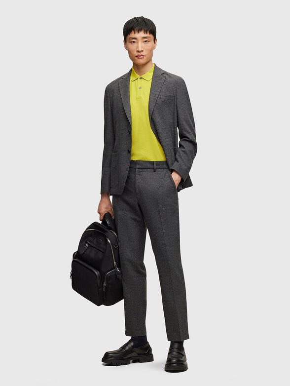 Black backpack with side pockets - 6