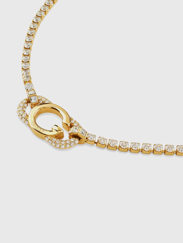 Necklace with accent logo - 3