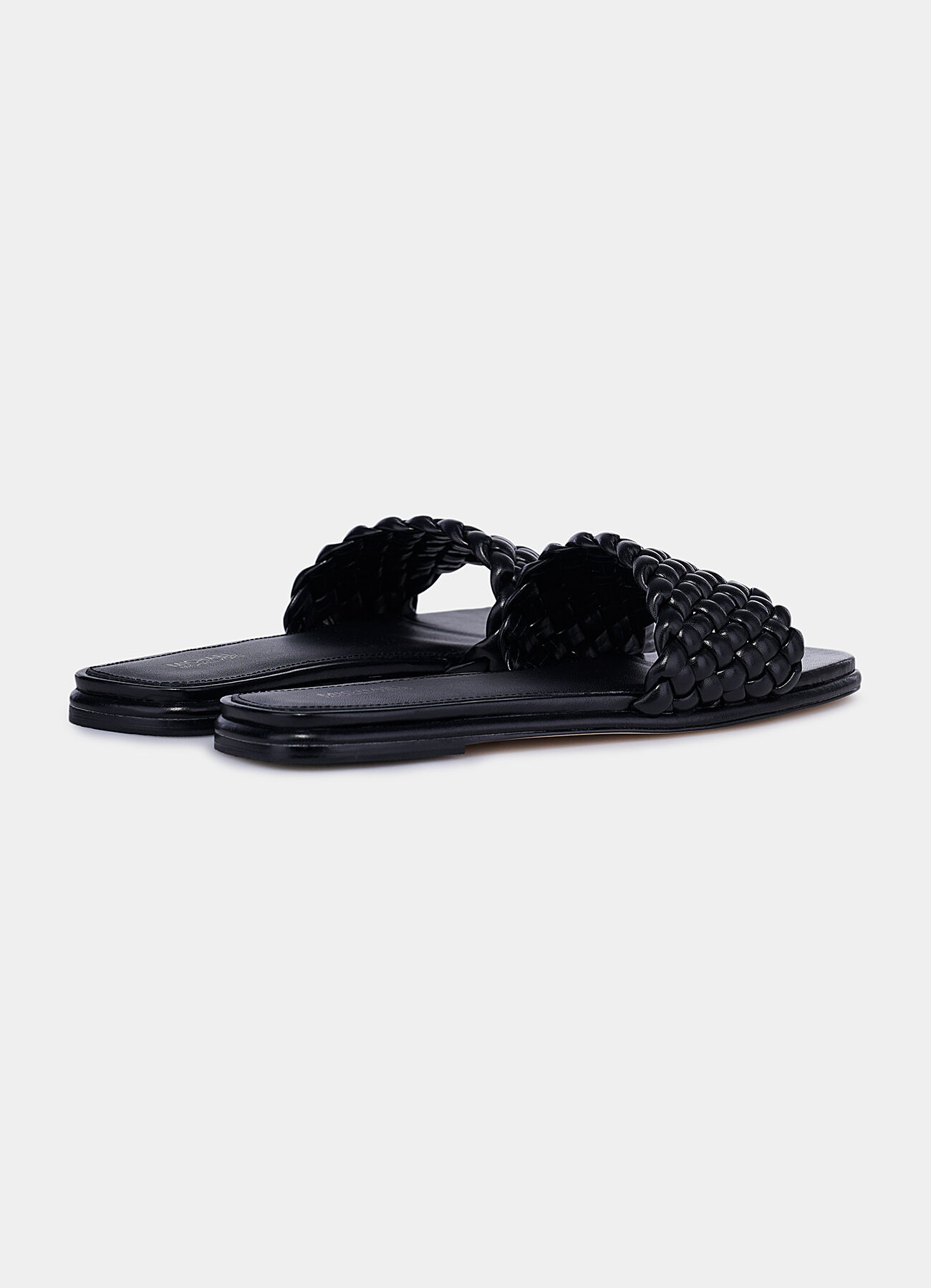 AMELIA Flat sandal in black color brand MICHAEL KORS ...