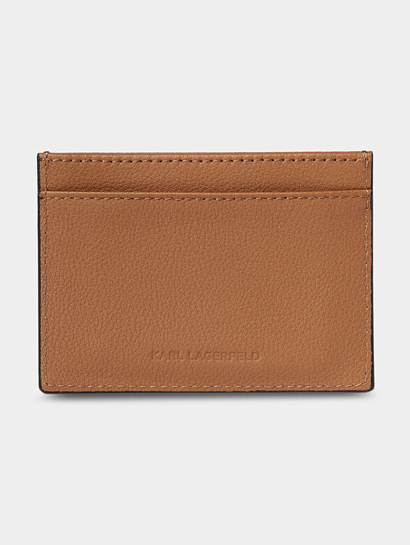 K/AUTOGRAPH Brown leather cardholder - 2