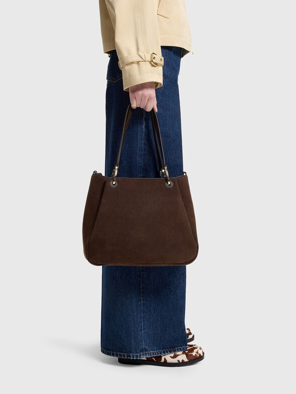 Eco leather brown bag - 2