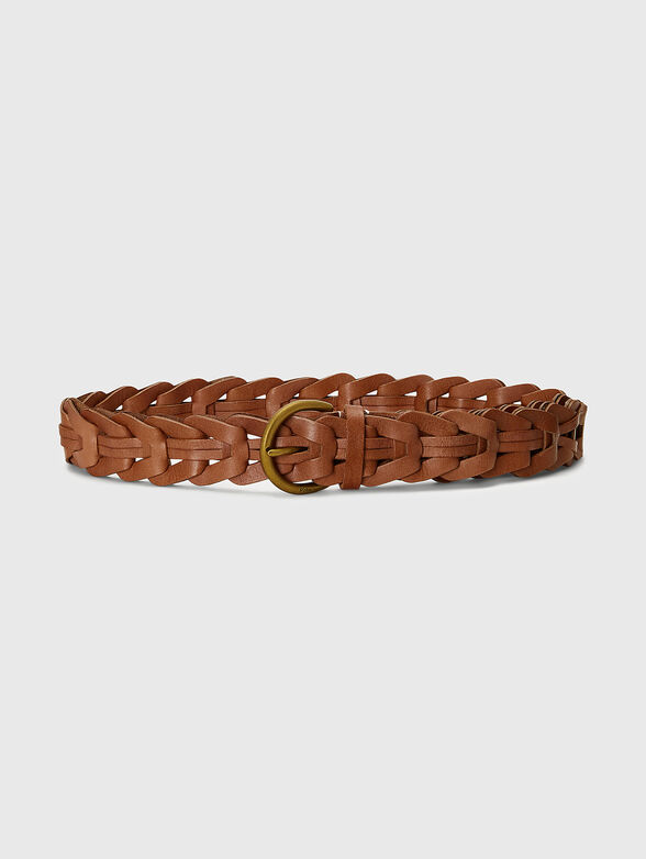 Brown leather belt  - 1