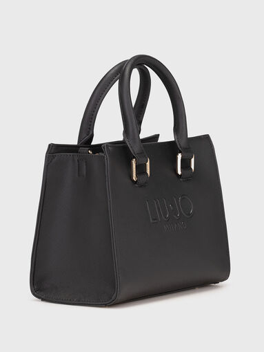 Black bag with accent logo - 4