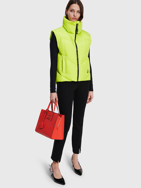 Vest in green color - 2