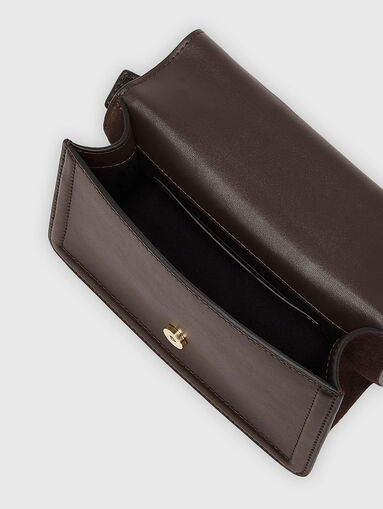 K/NOVA small suede crossbody bag - 5