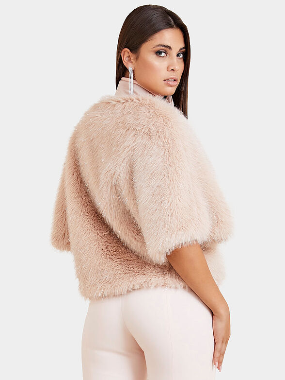 AMBER faux fur coat - 2