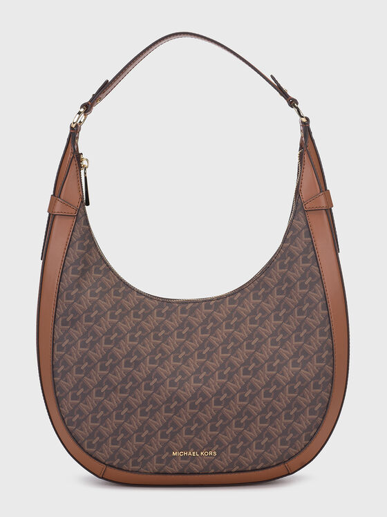 Хобо чанта с монограмно лого - 1