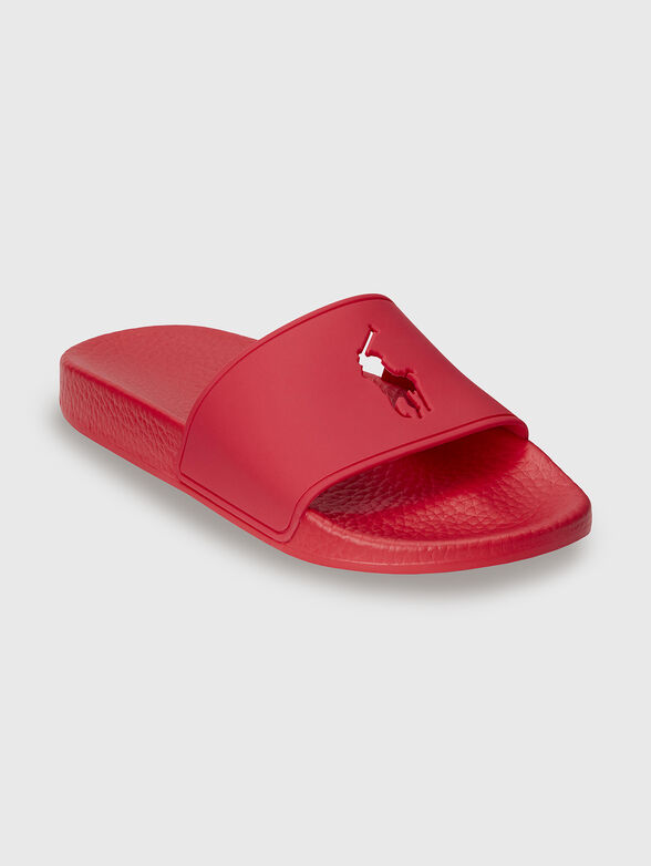 Beach slippers with cut out logo detail - 2