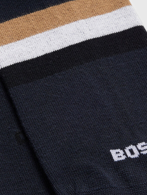 Two-pack socks with logo details - 2