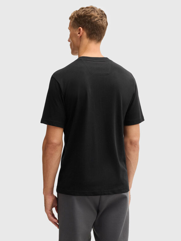 Cotton T-shirt with logo print - 3
