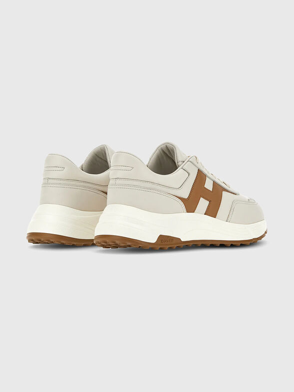 Genuine leather sneakers - 3