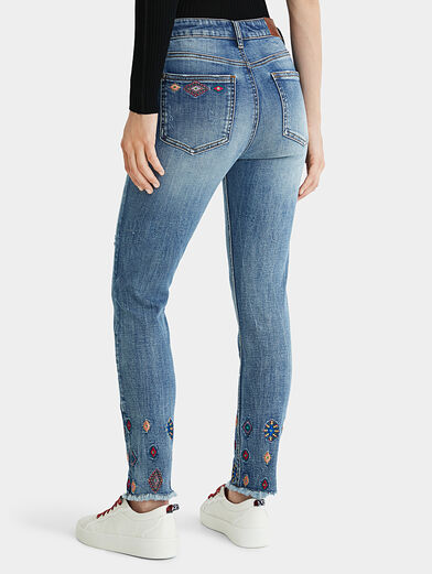 Jeans with embroidery - 2
