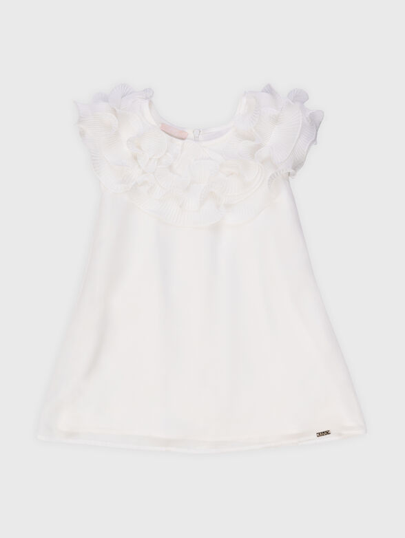 Dress with accent neckline  - 1
