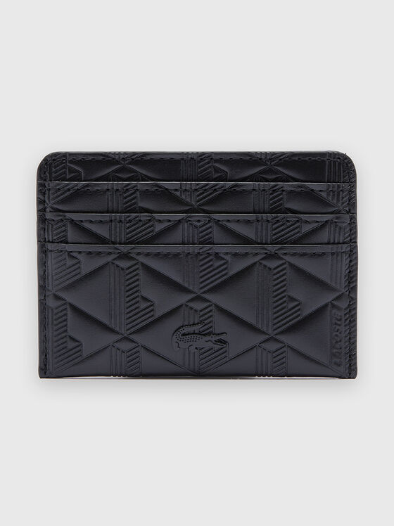 Card holder with monogram logo - 1