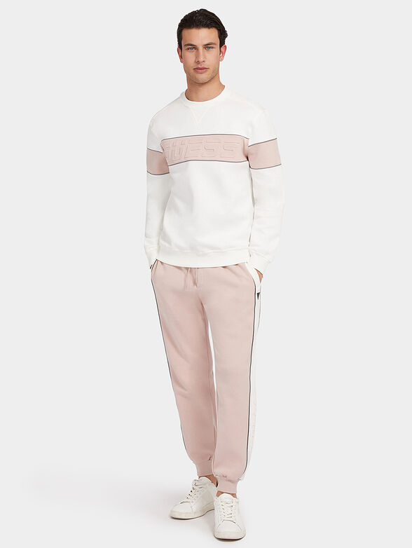 MERV sweatshirt in blue with embossed logo - 2