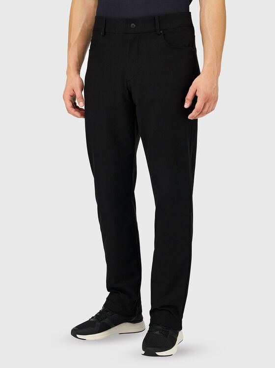 Pants with logo detail  - 1