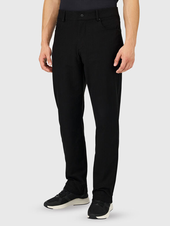 Pants with logo detail  - 1