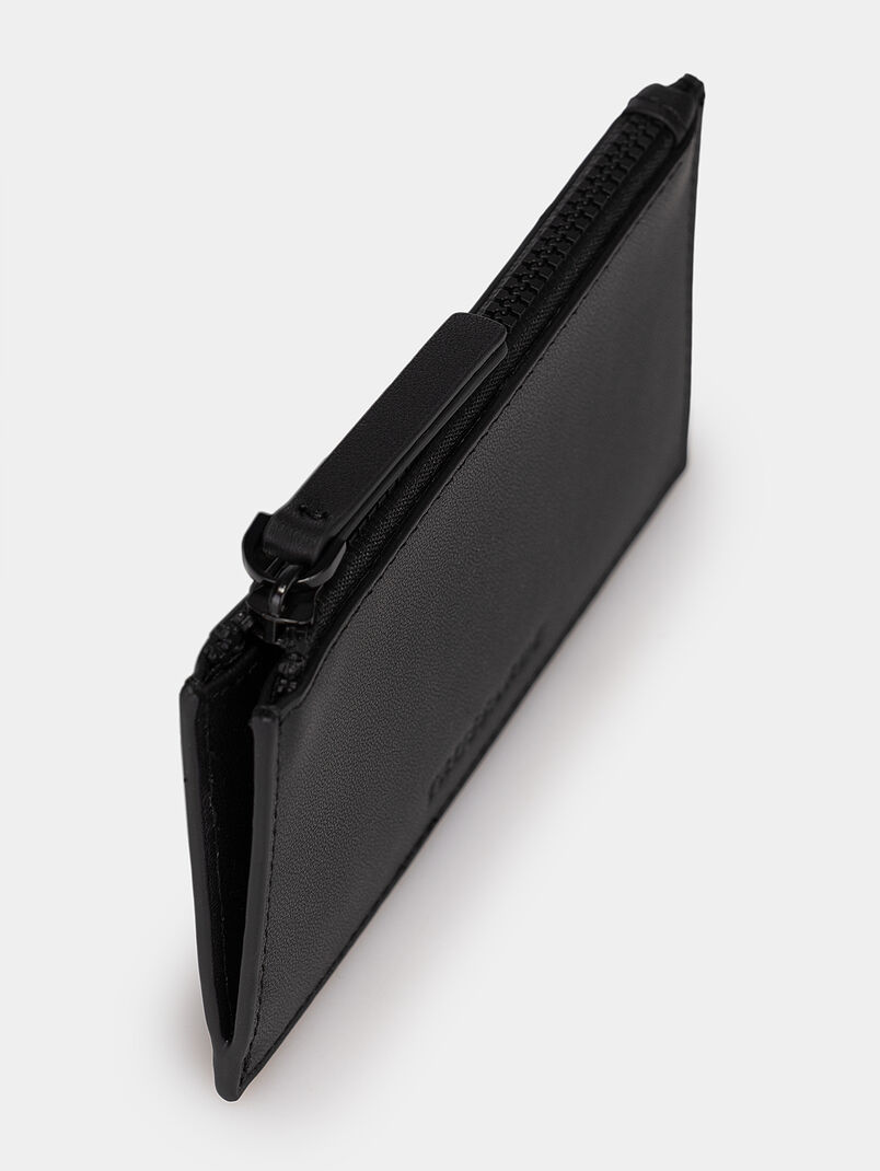 UMBRA cardholder with zipper and logo detail - 3