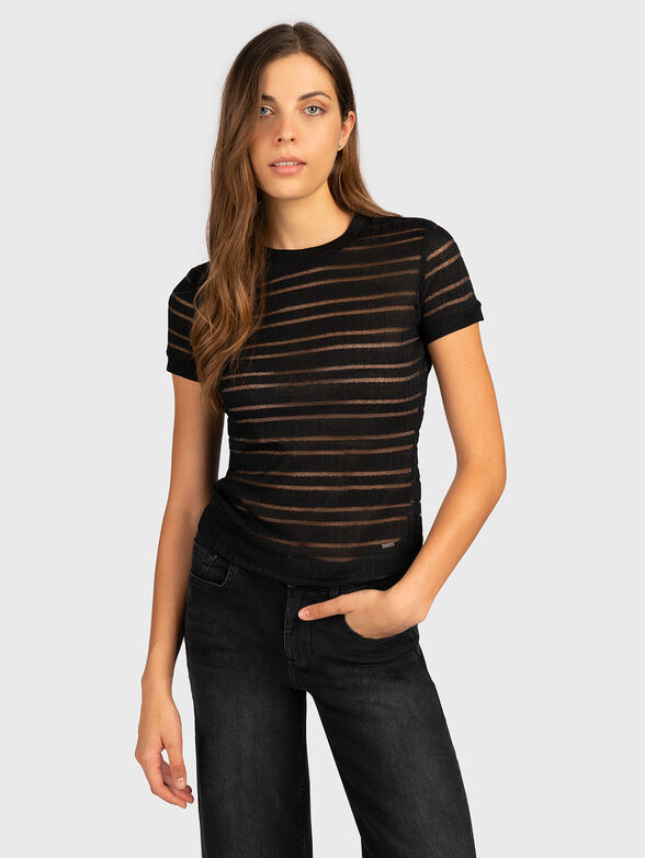 STELLA T-shirt with translucent effect - 1