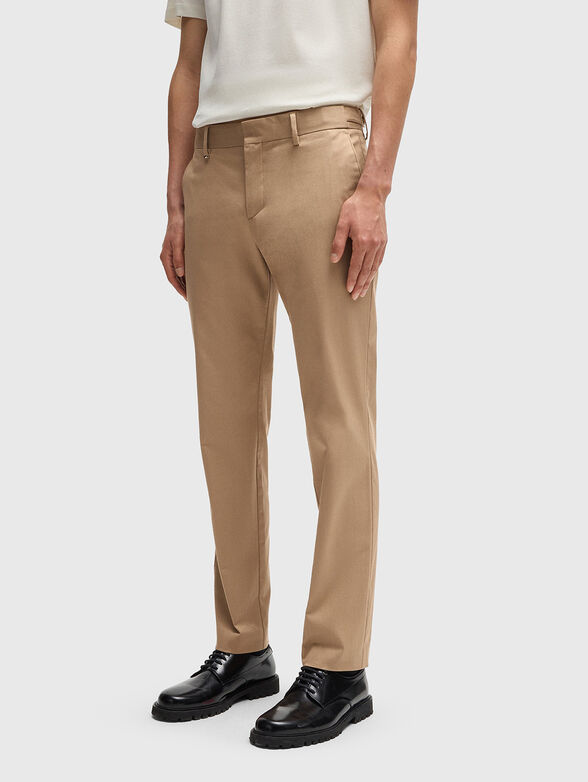 Chino trousers in beige colour - 1